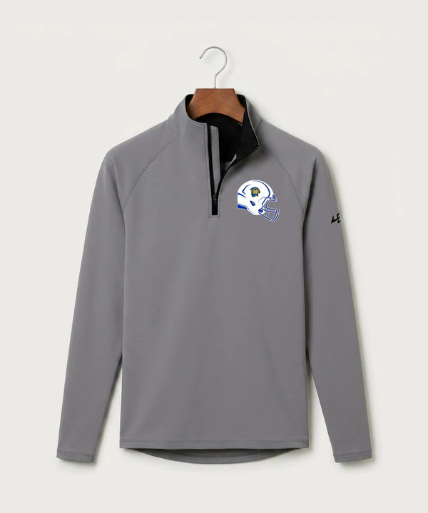 Wayzata High School Football (Boys) - Gray Quarter Zip - Left Chest