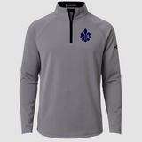 St. Peter Athletics - Gray Quarter Zip - Left Chest