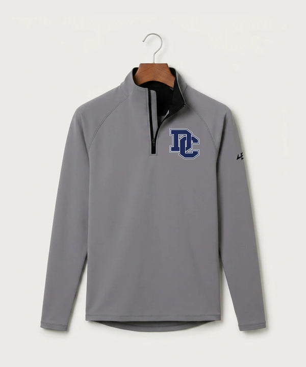 Dassel Cokato High School Football (Boys) - Gray Quarter Zip - Left Chest