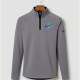 Notre Dame High School Team Store - Gray Quarter Zip - Left Chest