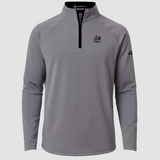 Yellow Medicine East Athletics - Gray Quarter Zip - Left Chest