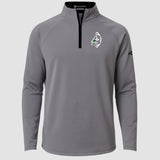 DC Everest Middle School Football — example store - Gray Quarter Zip - Left Chest