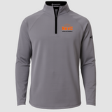 KVCC Volleyball - Gray Quarter Zip - Left Chest