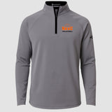 KVCC Volleyball - Gray Quarter Zip - Left Chest