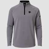 NRHEG Football - Gray Quarter Zip - Left Chest