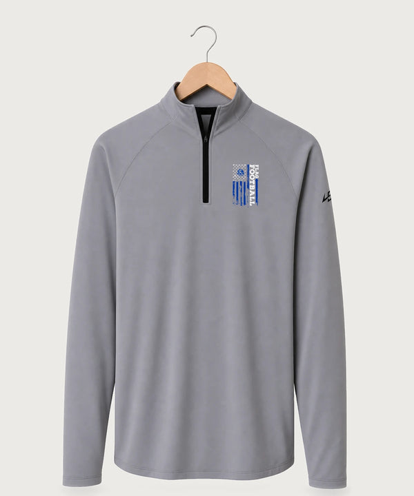 GhostFit Team Store E2E 1790034338 - Gray Quarter Zip