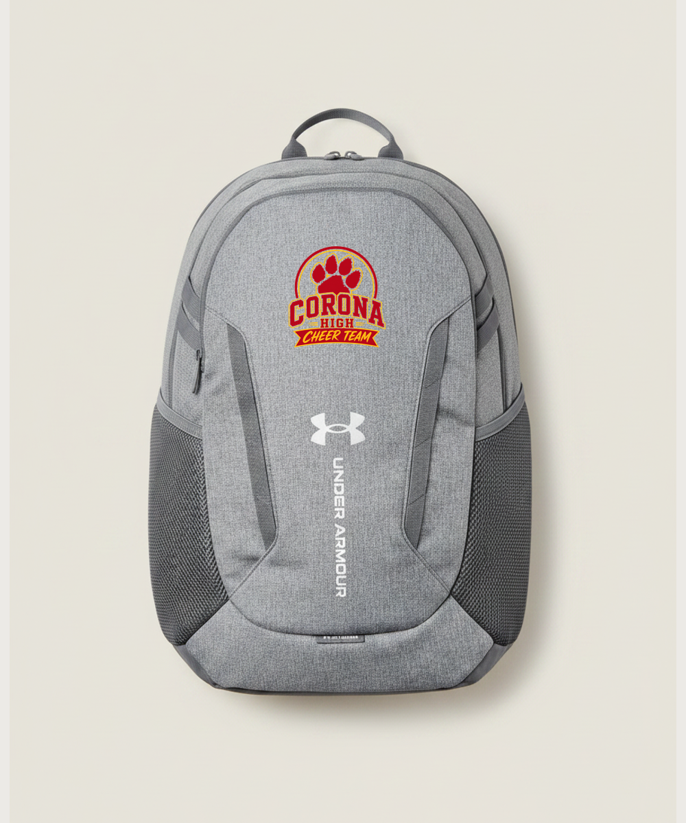 Corona Senior High School Cheer - Grey Backpack - Full Front