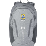 Clearview High School track_field - Grey Backpack - Full Front