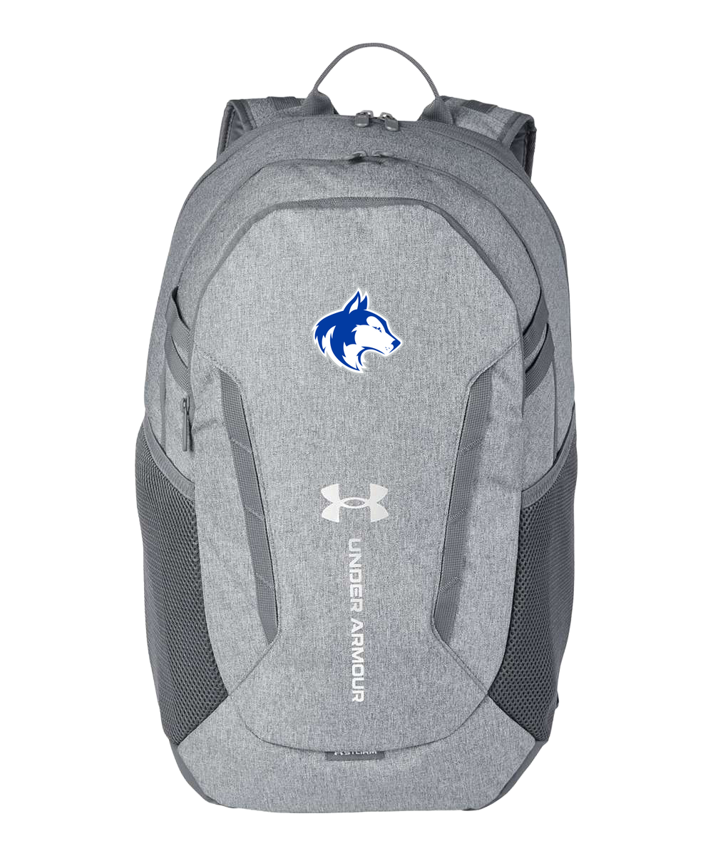 Owatonna Volleyball - Grey Backpack - Full Front