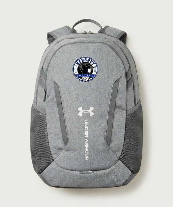 Hershey High School Volleyball Team Store - Grey Backpack - Full Front