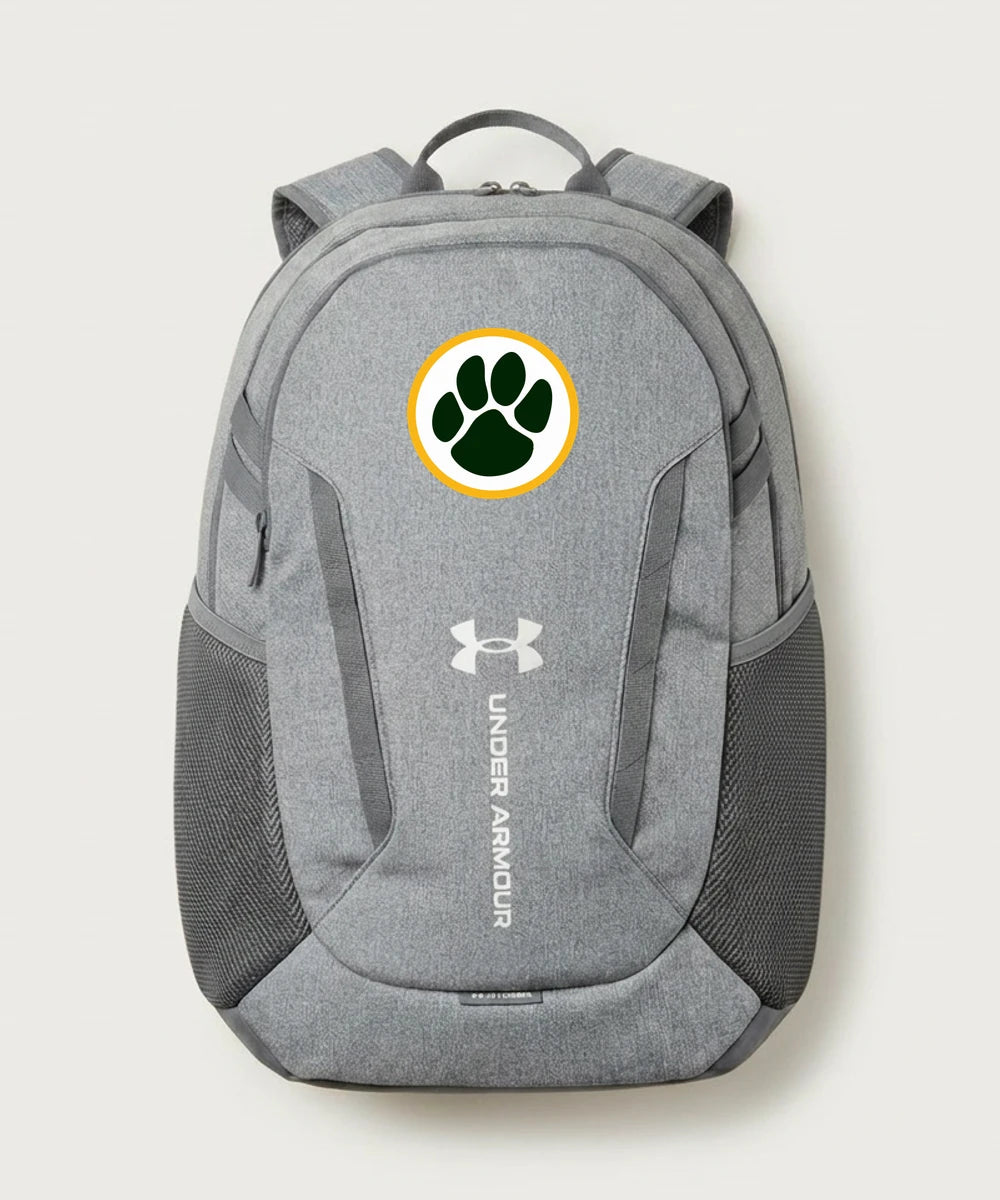 Ashwaubenon High School Football (Boys) (Sandbox) - Grey Backpack - Full Front