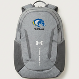 Riverside High School Football general - Grey Backpack - Full Front