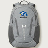 Riverside High School Football general - Grey Backpack - Full Front