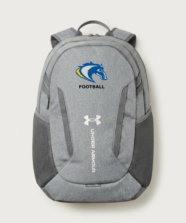 Riverside High School Football general - Grey Backpack - Full Front