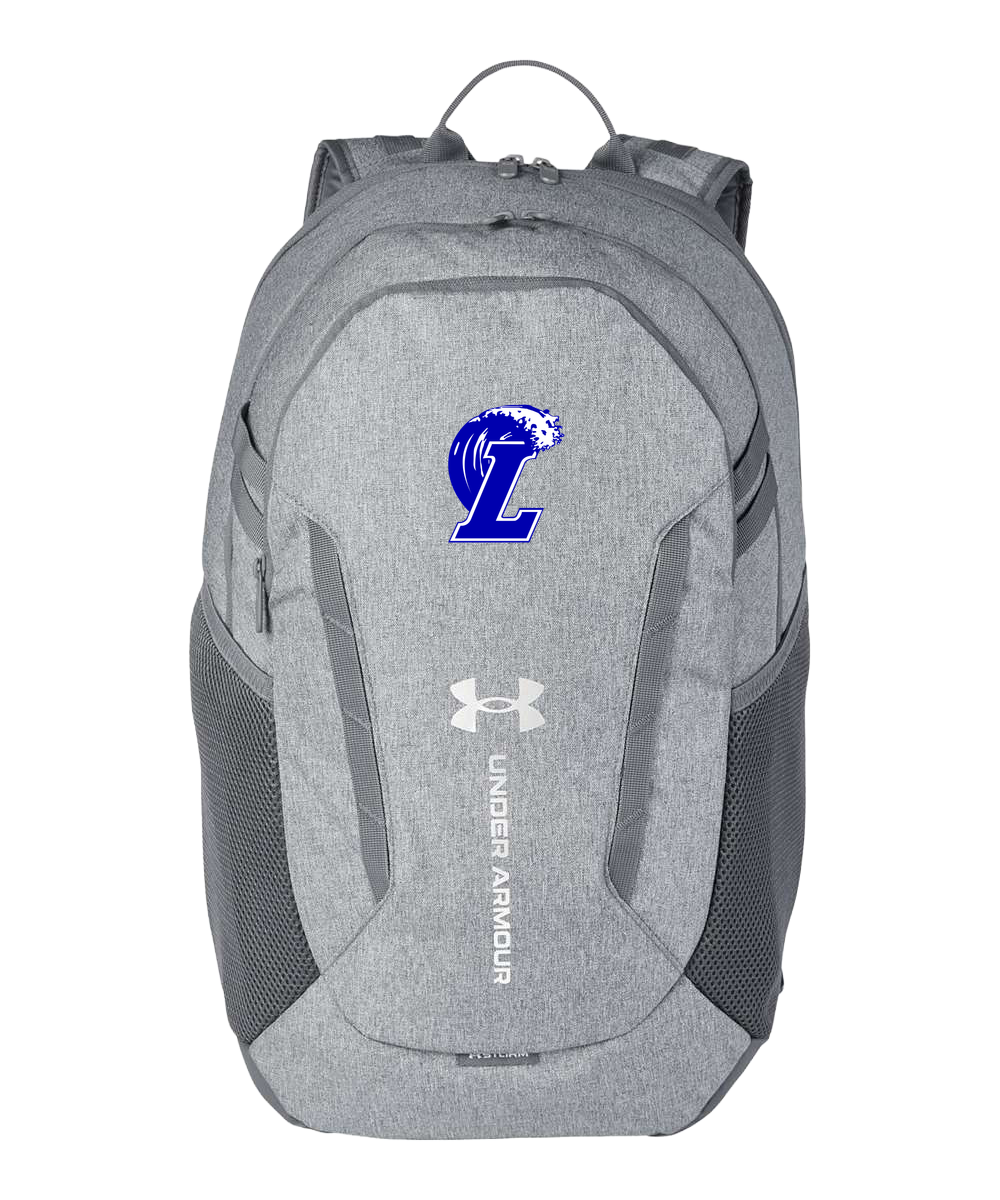 Lakeview Football - Grey Backpack - Full Front