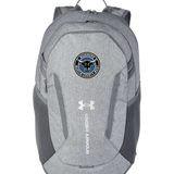Martin County West Football - Grey Backpack - Full Front