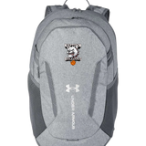 Naptown basketball_boys - Grey Backpack - Full Front