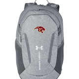 Pine Island Football - Grey Backpack - Full Front