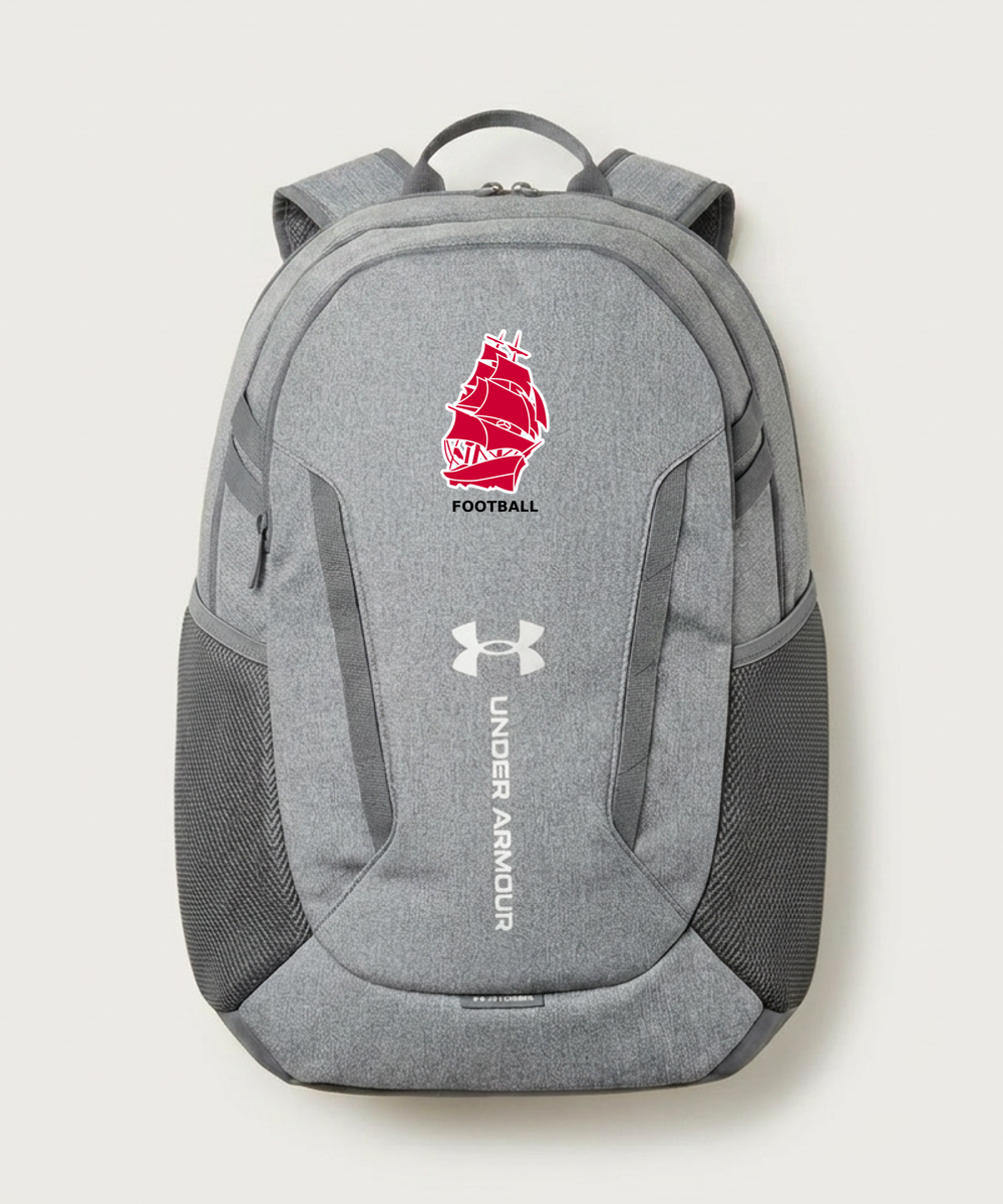 Amboy Football general - Grey Backpack - Full Front