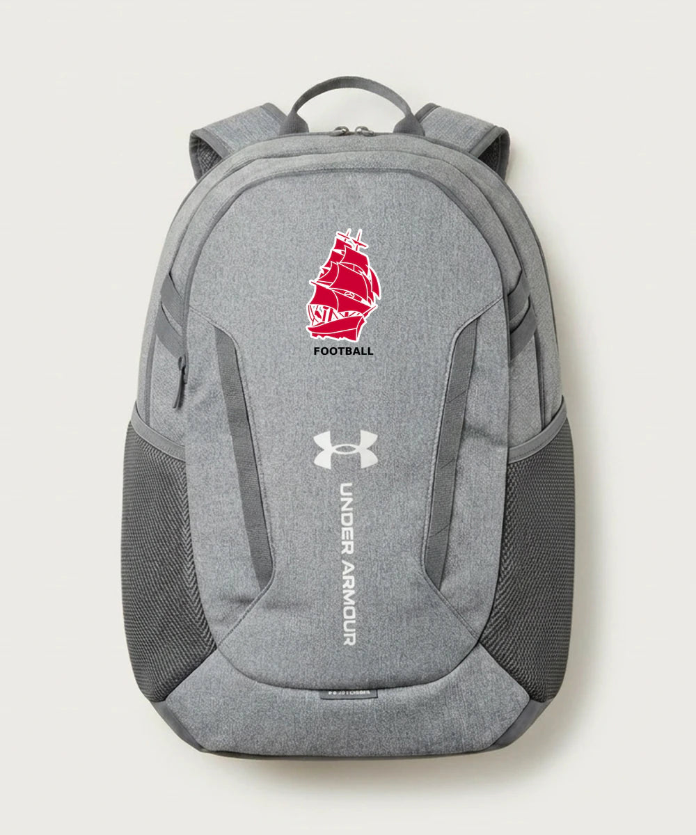 Amboy Football general - Grey Backpack - Full Front