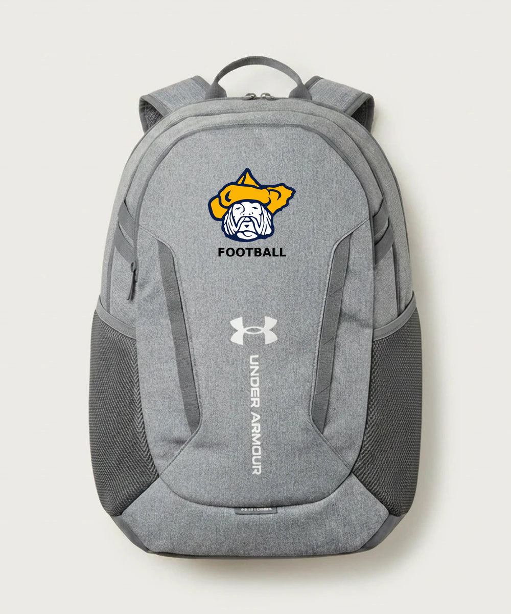 Polo HS Football general - Grey Backpack - Full Front
