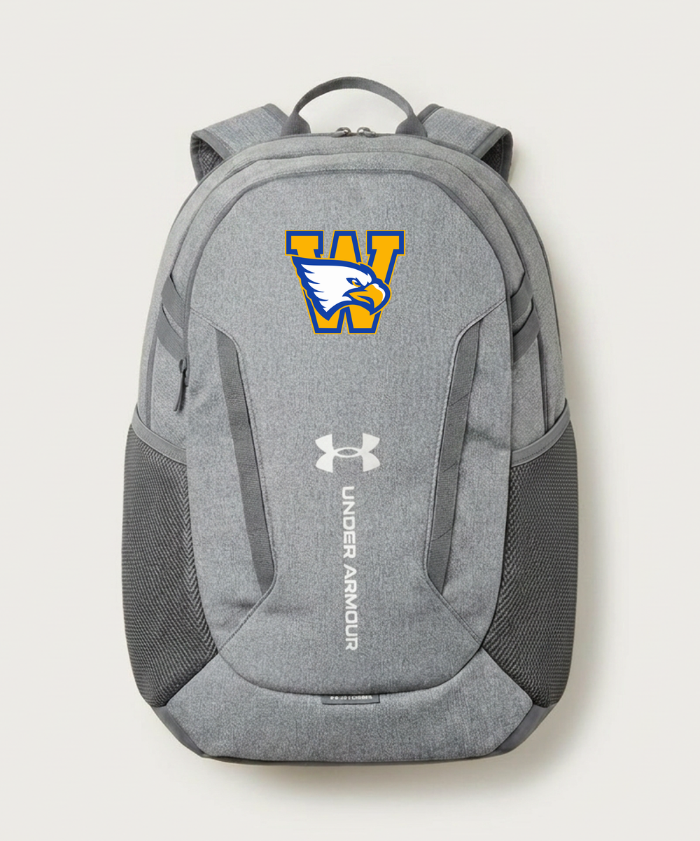Windom Area High School Volleyball (Girls) - Grey Backpack - Full Front