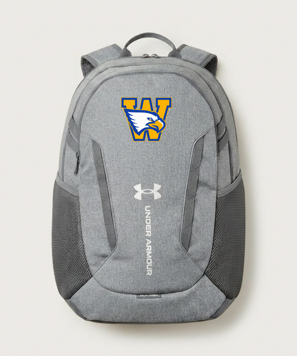 Windom Area High School Volleyball (Girls) - Grey Backpack - Full Front
