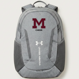 Moline Cheer general - Grey Backpack - Full Front
