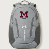 Moline Cheer general - Grey Backpack - Full Front