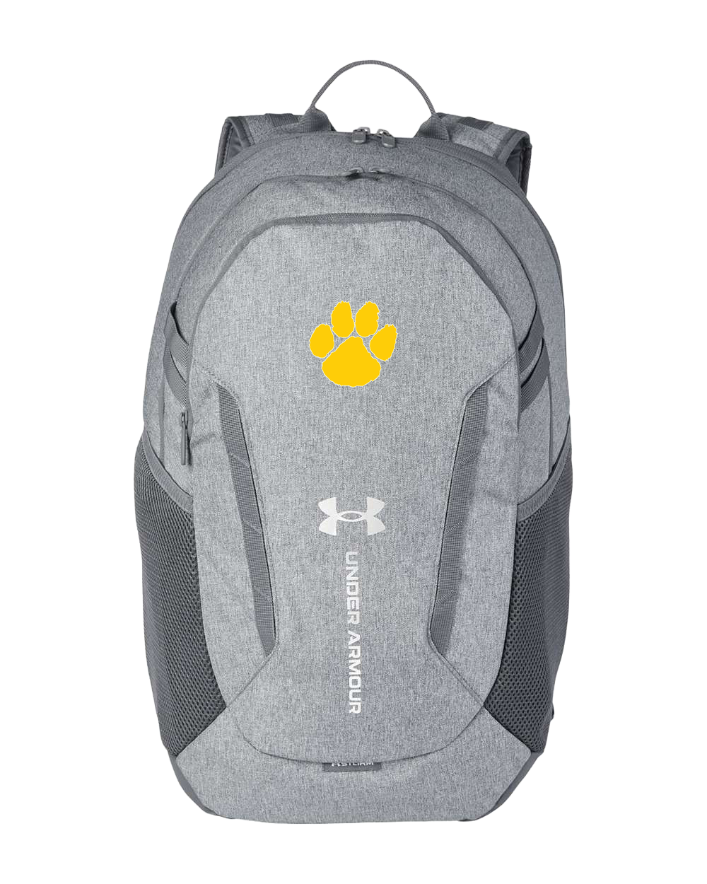 PEM Football - Grey Backpack - Full Front