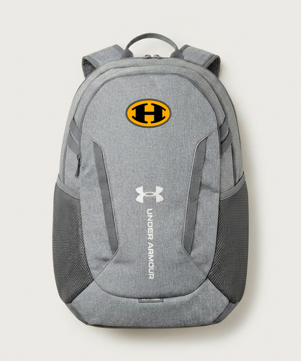 Hutchinson High School Football (Boys) - Grey Backpack - Full Front