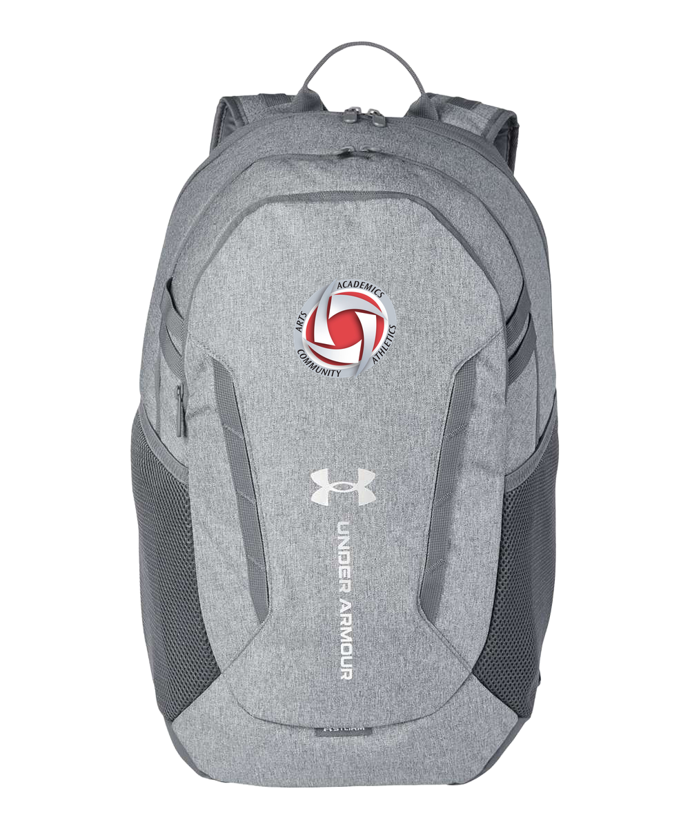 Houston Volleyball - Grey Backpack - Full Front