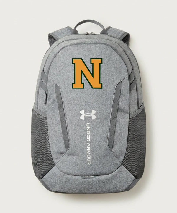 Nevis High School Volleyball (Girls) - Grey Backpack - Full Front