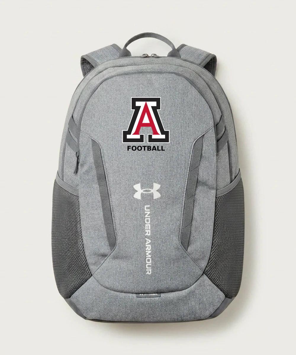 Amboy Football general - Grey Backpack - Full Front