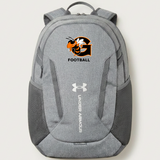 Giltner High School Football - Grey Backpack - Full Front