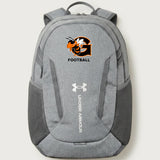 Giltner High School Football - Grey Backpack - Full Front