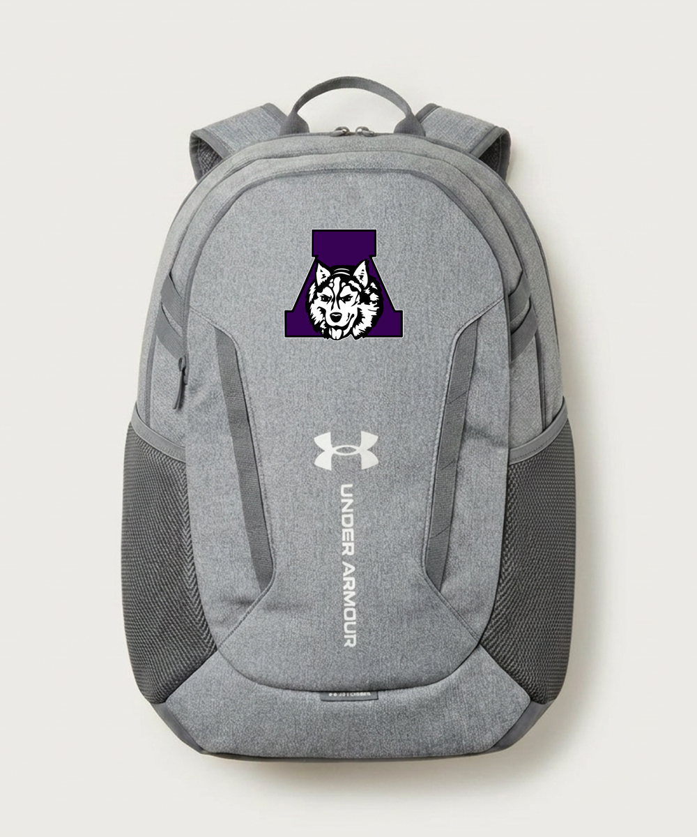 Albany High School Athletics - Grey Backpack - Full Front