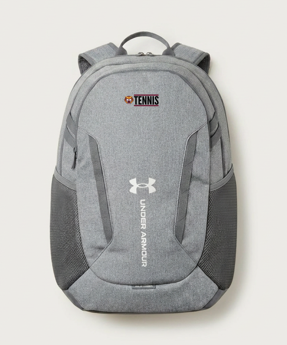 Stewartville High School Tennis (Coed) - Grey Backpack - Full Front