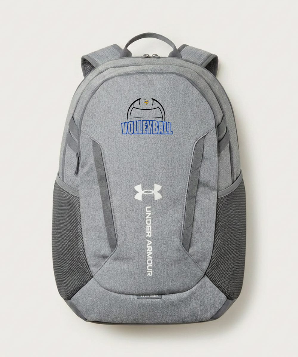 Hayfield High School Volleyball (Girls) - Grey Backpack - Full Front