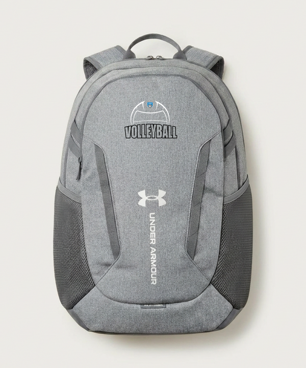 Janesville Waldorf Pemberton Volleyball (Girls) - Grey Backpack - Full Front