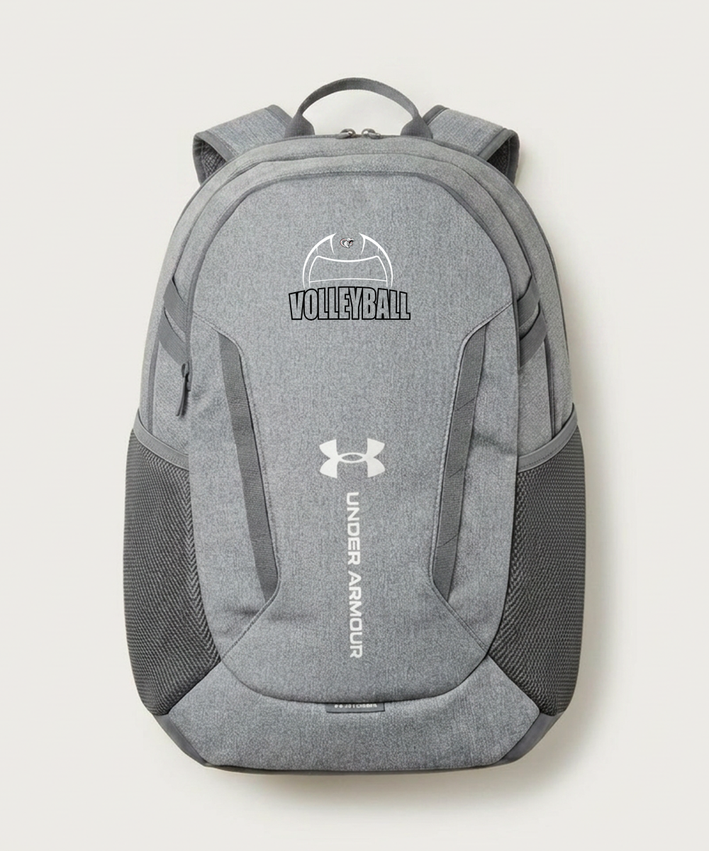 Triton High School Volleyball (Girls) - Grey Backpack - Full Front
