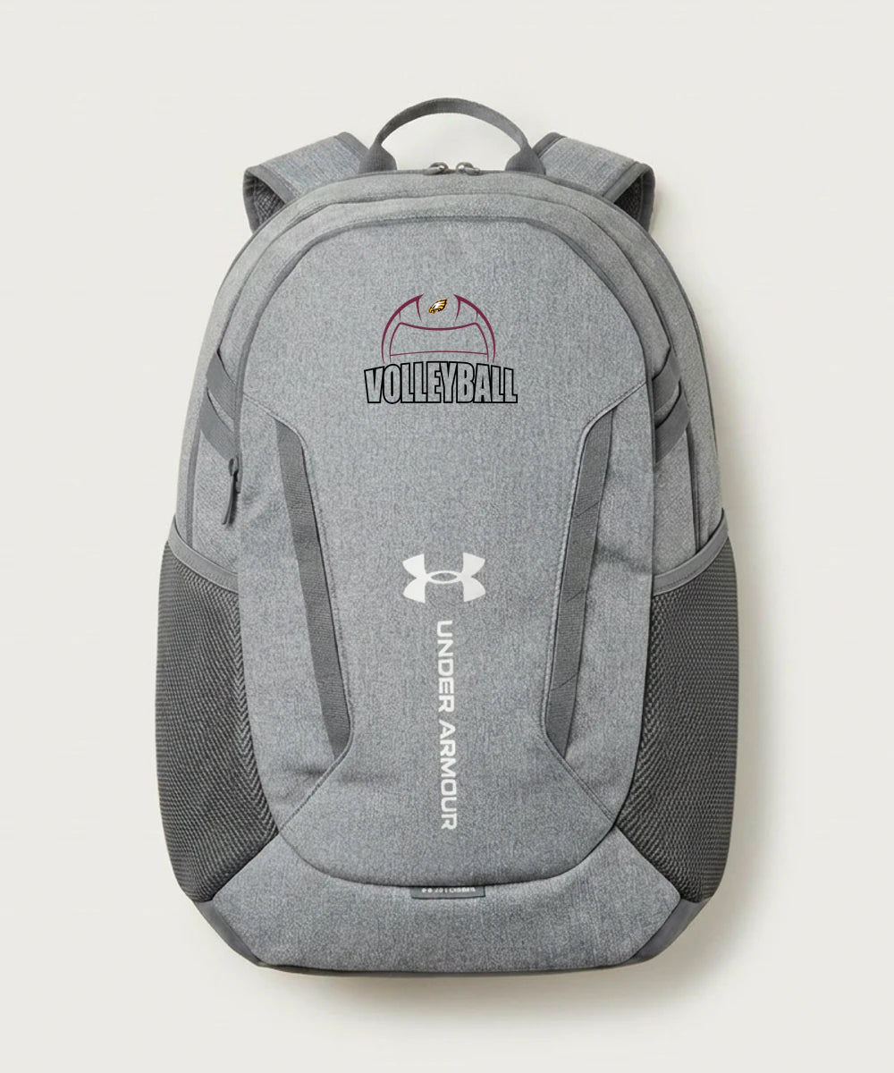 Dover-Eyota High School Volleyball (Girls) - Grey Backpack - Full Front