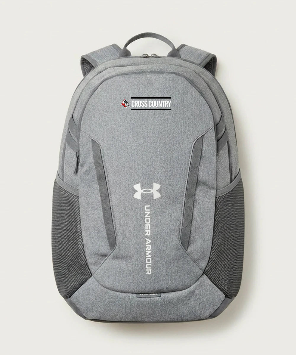 John Marshall High School Cross Country (Coed) - Grey Backpack - Full Front
