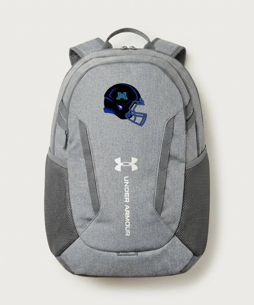 Minnewaska Area High School Football (Boys) - Grey Backpack - Full Front