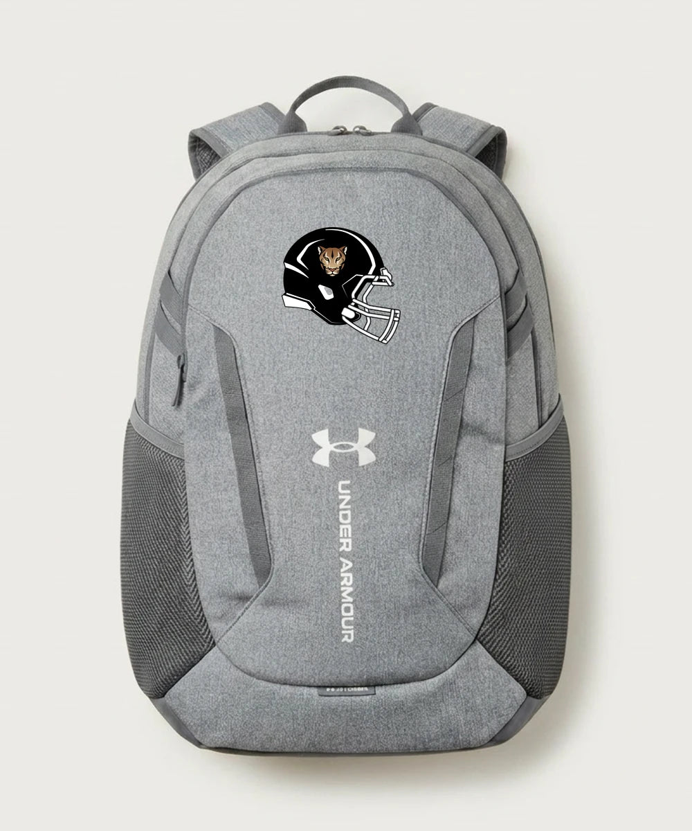 Ada Borup High School Football (Boys) - Grey Backpack - Full Front
