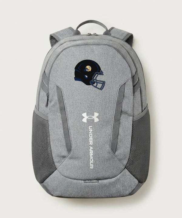 Braham Area High School Football (Boys) - Grey Backpack - Full Front