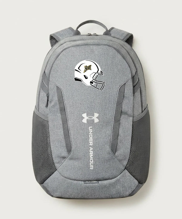 Burnsville High School Football (Boys) - Grey Backpack - Full Front