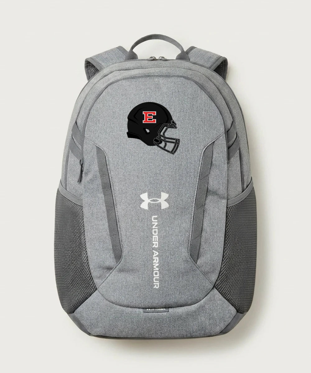 Duluth East High School Football (Boys) - Grey Backpack - Full Front