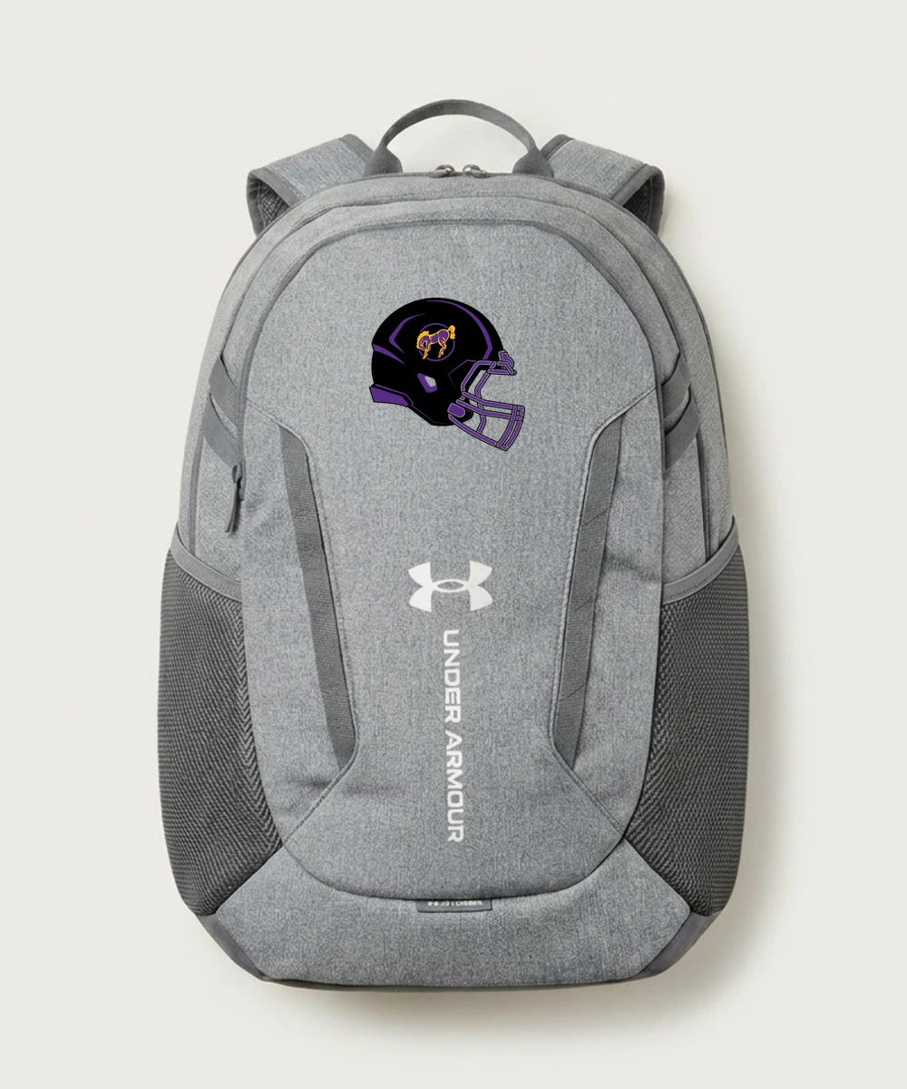 International Falls High School Football (Boys) - Grey Backpack - Full Front