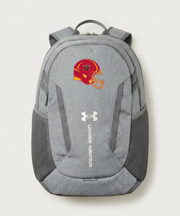 Mille Lacs High School Football (Boys) - Grey Backpack - Full Front